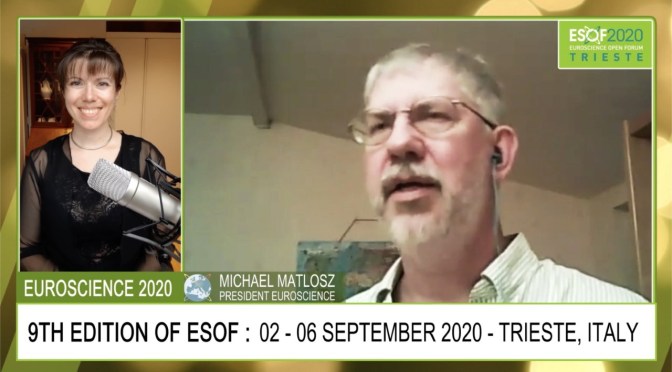 ESOF2020 Trieste – INTERVIEW #1 Michael Matlosz